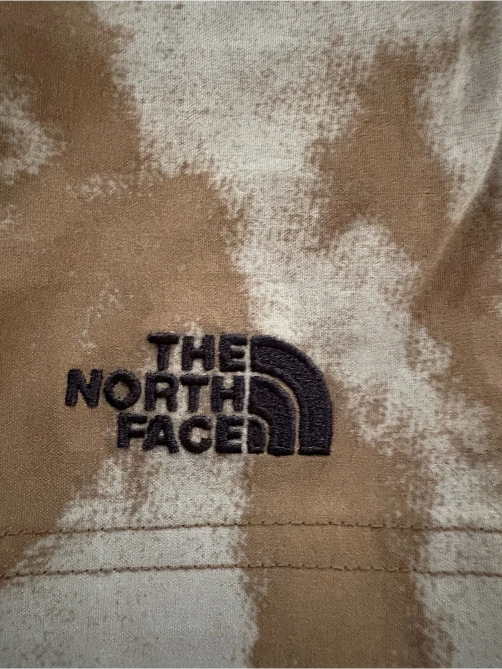 The North Face Men's Tan & Cream Athletic Shorts